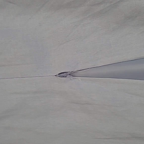 Jessica Howard Periwinkle Linen blend Dress with embroidery & beadwork size 24W - Picture 5 of 13